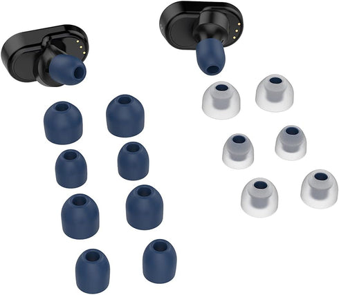 Ear Tips for WF-1000XM3, 7 Pairs Soft Silicon Ear Tips Compatiable with Sony WF-1000XM3 Wireless Noise Cancelling Headphones (Blue)...