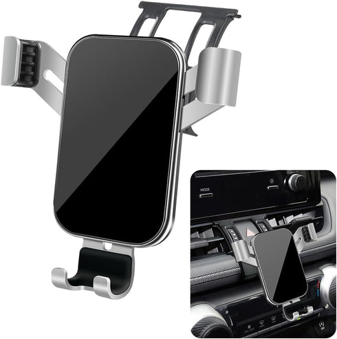 LUNQIN Car Phone Holder Mount for 2019-2025 Toyota RAV4 XLE Premium Adventure TRD Off-Road Limited & 2019-2025 RAV4 Hybrid XSE Limited & 2021-25 R...