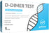 at Home D-dimer Test (1 Test) a Critical Marker for Thrombosis-Related Conditions, specifically Blood Clots....