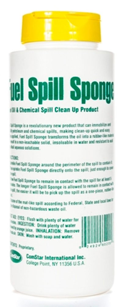 ComStar Fuel Oil Spill Sponge & Collector, Revolutionary Product That Soaks Up Oil, Chemical Spills, Making Clean-Up Quick & Turning Them Into A R...
