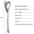 Dinner Spoons 6 Piece, 8.1'' Stainless Steel Tablespoons, Soup Spoons, Dessert Spoons, Spoons Silverware for Home, Kitchen or Restauran,Dishwasher...