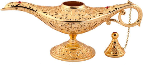 Gusnilo Rare Legend Aladdin Magic Lamp Collector's Edition (Alloy Color)...