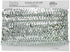 Expo International 2-Row Metallic Stretch Sequin Trim, Versatile Sequins for Crafts, Durable Trim for Costumes, Fashion, and Home Decor, Silver, 2...