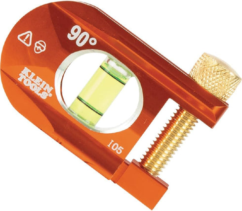 Klein Tools 935AB1V No-Dog Level, 2.5-Inch Conduit Bending Level, 1 Vial, ACCU-BEND Level Eliminates Dog-Legs in Offsets and Saddle Bends...