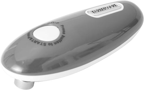 Farberware Compact Battery Operated Hands-Free Automatic Can Opener for any Size Can with Magnet to Safely Remove Lid, Seamless Opening Decreases ...