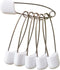 70PCS Plastic Safety Pin 2inch Stainless Steel Pins No Rust, Safety Locking Baby Cloth Diaper Nappy Pins 2.2Inch...