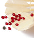 Dowarm Hotfix Crystal Rhinestones, Hot Fix Crystals for Crafts Clothes, Flatback Glass Crystal for Decoration, Round Gems (Siam/Red, SS30 288PCS)...