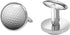 Stainless Steel Polished Round Sport Ball Photo Cufflinks,Cufflinks Ball Pattern...