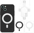 Mag Safe Magnetic Stickers, 2 Pcs Case Magnet Sticker, Strong Magnetic Wireless Charging Magnet Sticker Magnet Circle for iPhone for iPhone 8 to 1...