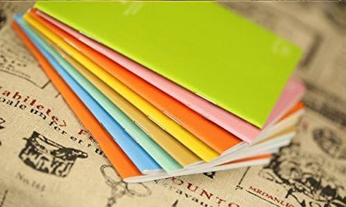 Yansanido 12 Pcs 4.9 Inch x 3.5 Inch Pocket Notebook 24 Sheets (48 Pages) 7mm College Ruled Portable Steno Notebooks Mini Notepads (12)...