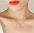 Jude Jewelers Stainless Steel Star Moon Wedding Statement Holiday Collar Choker Necklace...
