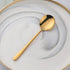 Soup Spoon, 12PCS 7.48inch Stainless Steel Soup Spoon,Dinner Spoon(Gold)...