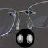 5 Pairs Glasses Nose Pads,BEHLINE Eyeglass Nosepads for Rimless/Frameless Glasses Eyeglasses Frames,Replacement for Eyeglasses Rimless Eyewear Nos...