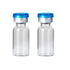 20 Pcs 10ml Glass Bottle,Sterile Transparent Vial,Seals Empty Vials, Lab Sample Vial, Empty Vials with Self Healing Injection Port,with Flip Off A...