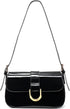 Shoulder Bag for Women Y2K Trendy Purse Vegan Leather Hobo Handbags Clutch Saddle Bag with 2 Removable Strap...