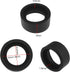 4Pcs 2 Pair 32-36mm Eyepiece Cover Eyepiece Binocular Eye Cups Guard Cups Stereo Microscope Accessory for Stereo Microscope, Soft Rubber, Flat Ang...