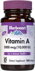 Bluebonnet Nutrition Vitamin A 10,000 IU from Deep Sea, Cold Water, Fish Oil - For Eye Health & Immune Function* - Gluten Free - Dairy Free - Mole...