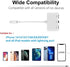 Lightning to Headphone Adapter 3.5mm Jack Headphone Adapter 3 in 1 Earphone and Charging Splitter for iPhone 13/12/11/SE/XS/XR/X/8/7 and iPad......