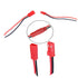 JST 2 Pin Male Female Connector 22AWG Red Black 5.9inch Wire for RC Plane Battery RC Connector Cable 25Pair...