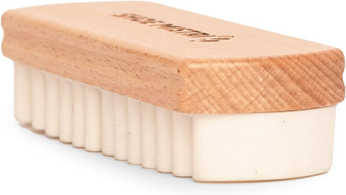 Rubber Crepe Soft Shoe Brush - Suitable for Leather Cleaning Suede & Nubuck Boots, Bags and Belts (Handcrafted Suede Brush for Shoes), Multicolour...