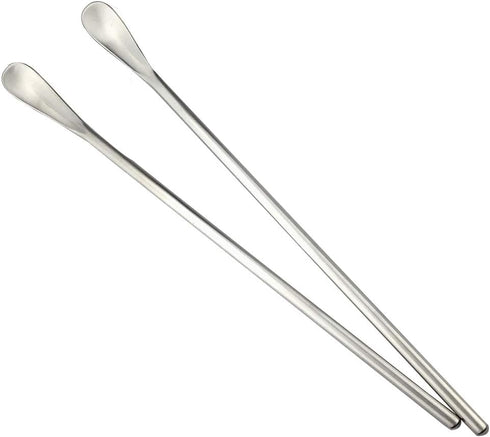 JASHII Matte Long Handle Spoon Cocktail Mixing Stirring Spoons Iced Tea Coffee Spoons with 8.6 inch Long Handle Brushed SUS304 Stainless Steel, 6-...