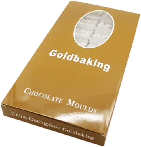 Goldbaking Bottle Shaped Chocolate Mold Poly-carbonate Candy Mould Hard PC Chocolate Molds...