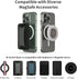 Sinjimoru iPhone 15 Plus Ultra Thin Clear Phone Cover for MagSafe Case, Non Yellowing Strong Magnetic Slim Fit iPhone Case Crystal Clear for iPhon...