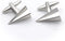 Paper Plane Style Silver Cufflinks...