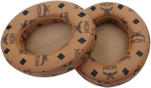 Replacement Ear Pads Compatible with Beats Studio 2 & 3 Wired/Wireless/Model B0501 B0500 Headphones, Protein Leather and Memory Foam, Brown Flower...