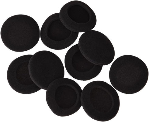 2 Inch Foam Pad EarPad Ear Cover Compatible with Sony Sennheiser Philips Headphone, 5 Pairs, Black......
