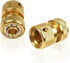 Joywayus 1/2" ID Hose Solid Brass Fitting Closed Flow Garden Tools Quick Repair Damaged Leaky Adapter Garden Water Irrigation Quick Connector (Pac...