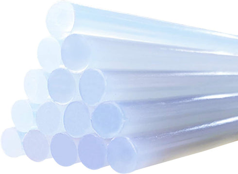 50 PCS Mini Round Hot Glue Sticks?8 x 0.28-Inch Glue Gun Sticks?Clear, Compatible with Most Glue Guns?for Low, High and Dual Temperature Glue Guns...
