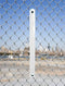 Fence Bracket For 24" High Signs (With 2 Bolts & 2 Nuts) - By SmartSign...