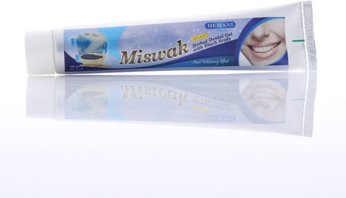 Hemani Meswak Toothpaste 100g I Flouride Free Toothpaste I Natural Toothpaste I Oral and Gym Hygine I AKA as Miswak I Sewak I Peelu I...