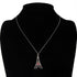 Paris Eiffel Tower Charm Pendant Necklace For Women Rose Gold/Platinum Plated Jewelry Crystal Necklaces...