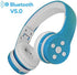Kids Wireless Headphones, 15 Hours Play v5.0, Bluetooth Kids Headphones 93db Volume Limited Foldable with Built-in Mic for Cell Phones TV Tablet S...
