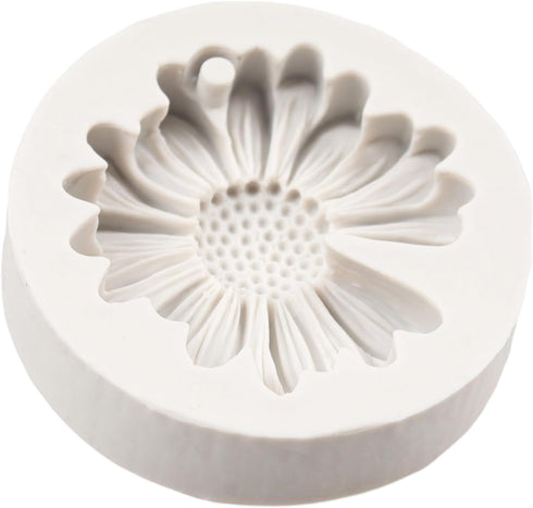 Chrysanthemum Flower Silicone Mold Flower Fondant Cake Baking Molds For Cake Decoration Cupcake Topper Candy Chocolate Sugar Craft Polymer Clay Gu...