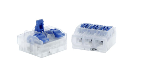 Ideal Electrical 30-01L23 in-Sure Lever Wire Connector 3-Port, 10/Bag...