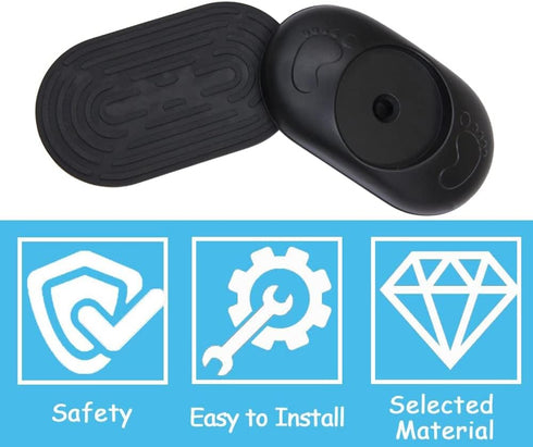 4 Pack Baby Gate Wall Protector, Protect Walls & Doorways for Pet & Dog Gates, Pressure Mounted on Stair Gate, No Screw Need...