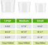 Winrock Reusable 100% Silicone Food Storage Bags, Sandwich Snack Bags New Generation Stand Up Zip Container for Soup and Leftovers, Plastice & BPA...