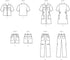 McCall's Boys Sleeve Shirt, Pants, Shorts and Girls' Dress Sewing Pattern Packet, Design Code M8462, Sizes 7-8-10-12-14, Multicolor...