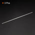 MECCANIXITY 3.3 Borosilicate Glass Stick 9.84" Length 5mm Dia Stir Rod Mixing Tools with Both Ends Round for Lab Kitchen Science 3Pcs...