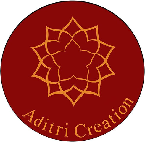 Aditri Creation DIY MDF Readymade Round Om Design Rangoli Mat Easy to Use Rangoli Template Easy to Fill Wooden MDF Rangoli Boards for Indian Tradi...