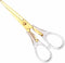 Gold Scissors 6.3 ", Craft Scissors with Stainless Steel Blade with Acrylic Clear Handle, All Purpose Office Scissors for Teachers, Cutting Shears...