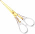 Gold Scissors 6.3 ", Craft Scissors with Stainless Steel Blade with Acrylic Clear Handle, All Purpose Office Scissors for Teachers, Cutting Shears...