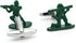 Soldiers Chess Cuff Links Green Color Contra Fighter Design Cufflinks With Gift Box...