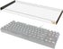 Desing Wish Keyboard Cover for Redragon K552, Water Resistant Half-Covered Acrylic Lid Anti Dust & Anti Hitting Keyboard Cover Compatible with Red...