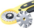 AUTOTOOLHOME 45mm Rotary Cutter Set with 9 Pack Replacement Rotary Blades Skip Rotary Blades Pinking Rotary Blades for Sewing Fabric Leather Quilt...