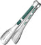 Waffle Maker Corn Dog Tongs 9 inches, Stainless Steel Tongs for Holding Waffles, Steakand Chicken, Silver...