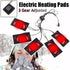 3 Gears USB Electric Heating Pads, Portable Waterproof Foldable Heater Pads with 5 Jacket Pads Heater Sheet Electric Cloths Set for Outdoor Winter...